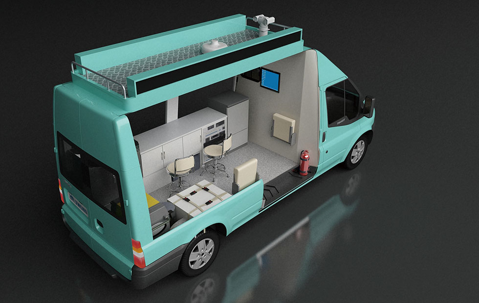 江鈴全順水質檢測車 江鈴全順水質檢測車