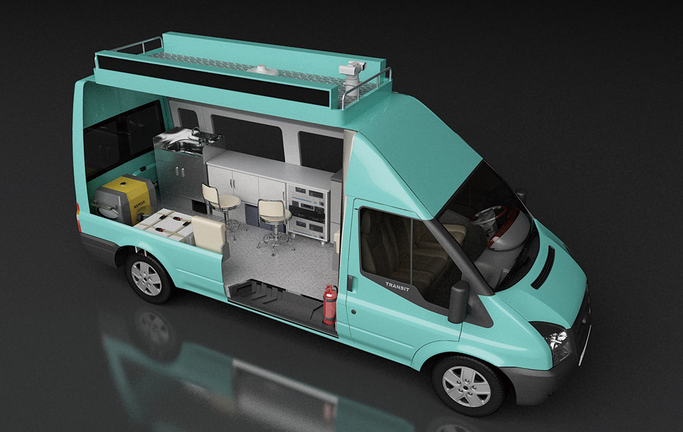 江鈴全順水質檢測車 江鈴全順水質檢測車