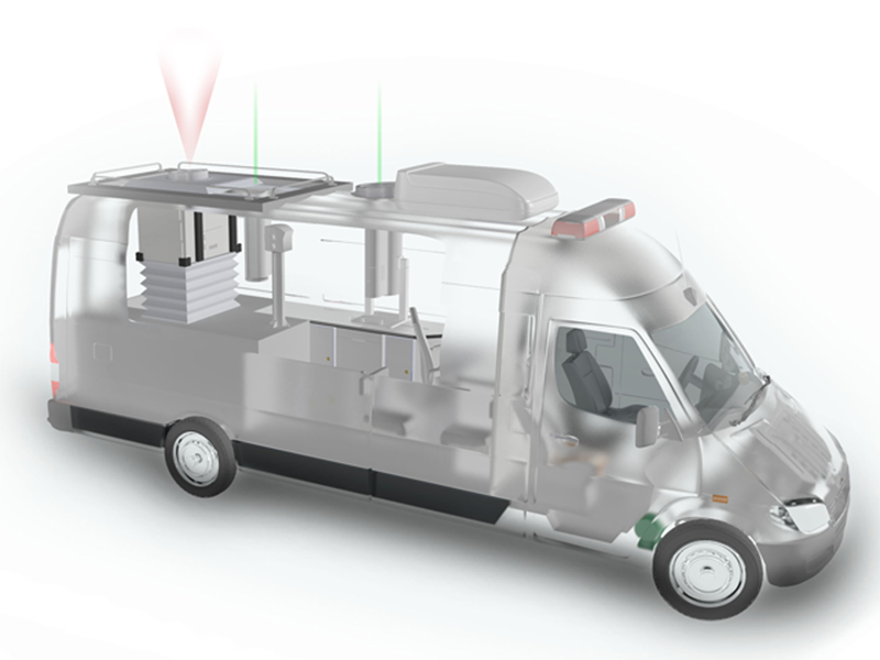 大氣立體雷達走航監測車 大氣立體雷達走航監測車