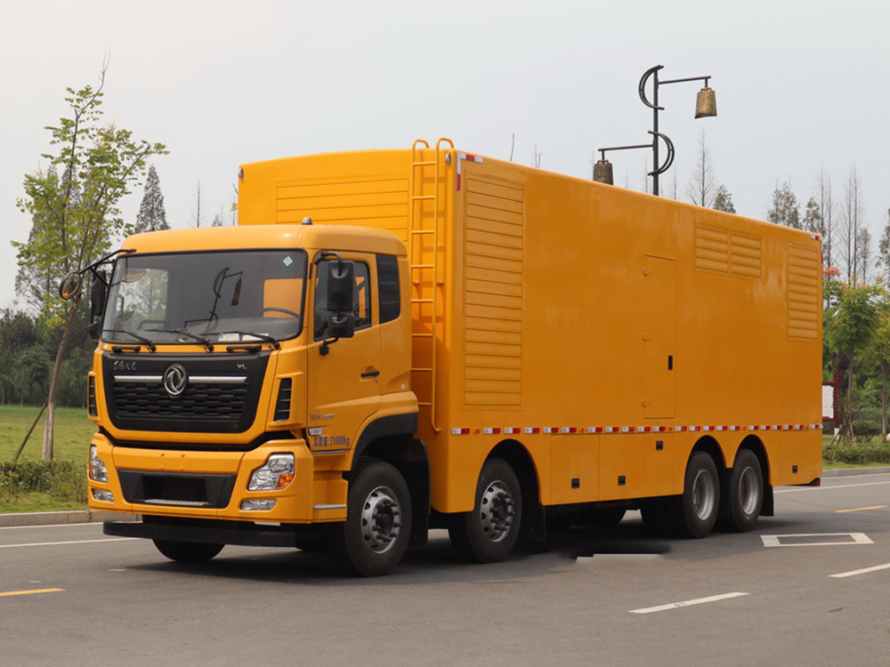 東風天龍前四后八移動電源車 東風天龍前四后八移動電源車