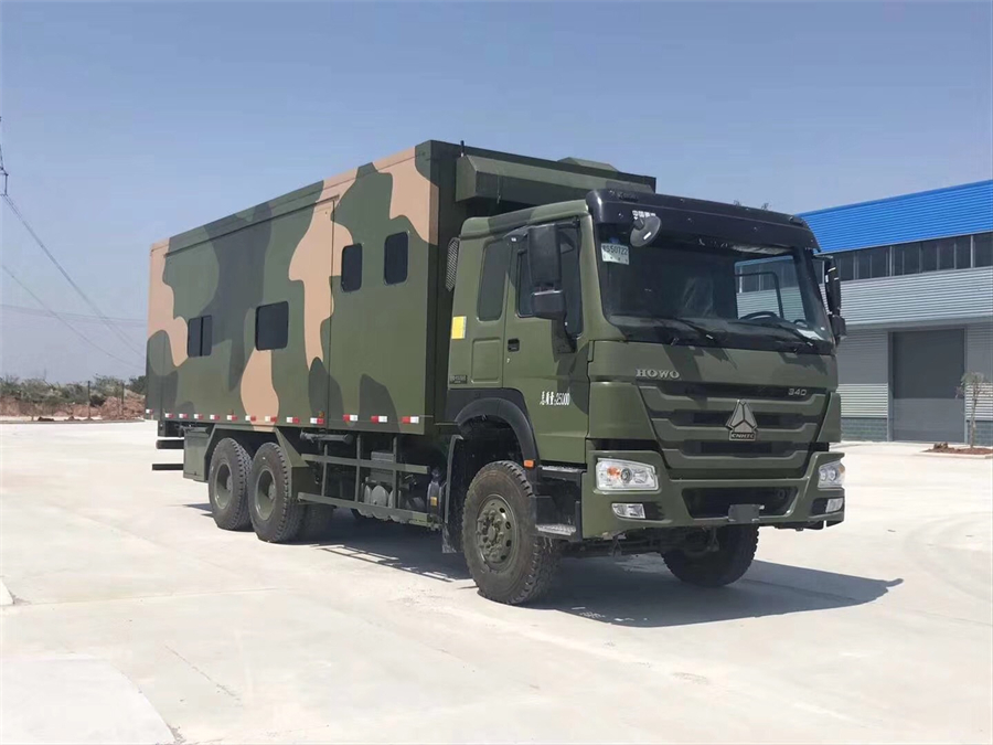 重汽后雙橋24-28床位野外宿營車 重汽后雙橋24-28床位野外宿營車