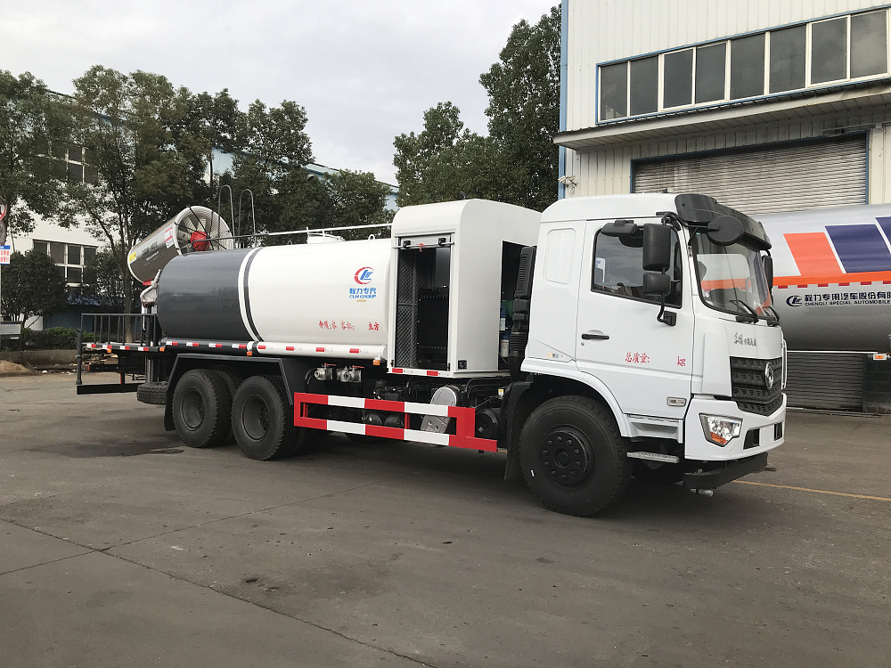 東風專底D3L后雙橋抑塵車國六16立方/50-120米霧炮 東風專底D3L后雙橋抑塵車國六16立方/50-120米霧炮