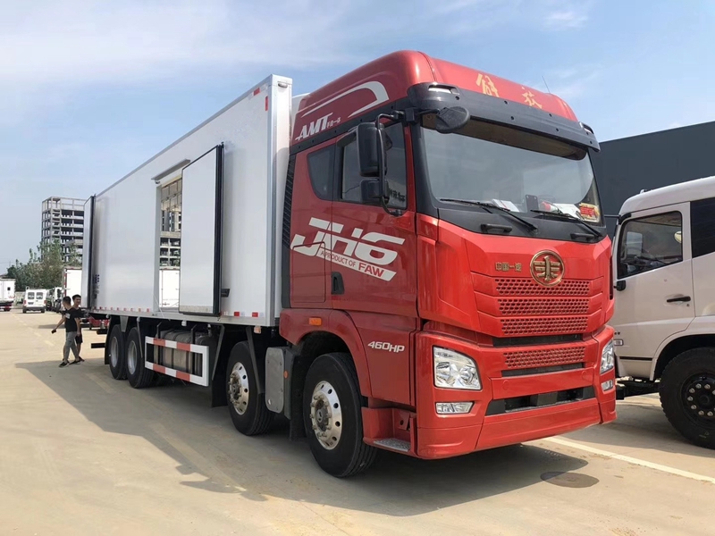 解放JH6國(guó)六前四后八冷藏車 解放JH6國(guó)六前四后八冷藏車