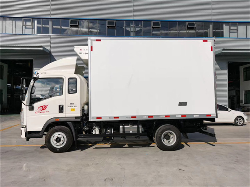 國六 重汽豪沃濰柴160馬力藍牌冷藏車 國六 重汽豪沃濰柴160馬力藍牌冷藏車