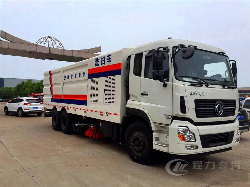 13方水 9方塵東風天龍后雙橋 洗掃車 13方水 9方塵東風天龍后雙橋 洗掃車