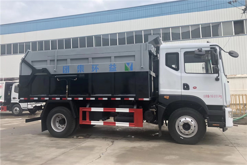 國六東風D9 15方對接垃圾車 國六東風D9 15方對接垃圾車