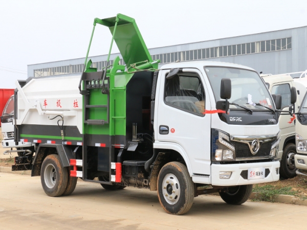 國六東風(fēng)小多利卡 5方 掛桶垃圾車 國六東風(fēng)小多利卡 5方 掛桶垃圾車