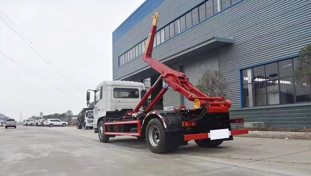 國六東風天錦12方勾臂套臂垃圾車 國六東風天錦12方勾臂套臂垃圾車