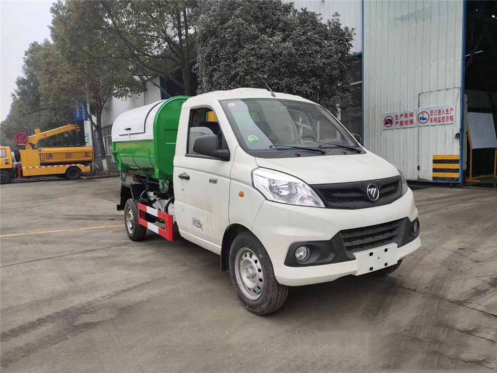 國六3方 藍牌福田祥菱 勾臂垃圾車 國六3方 藍牌福田祥菱 勾臂垃圾車