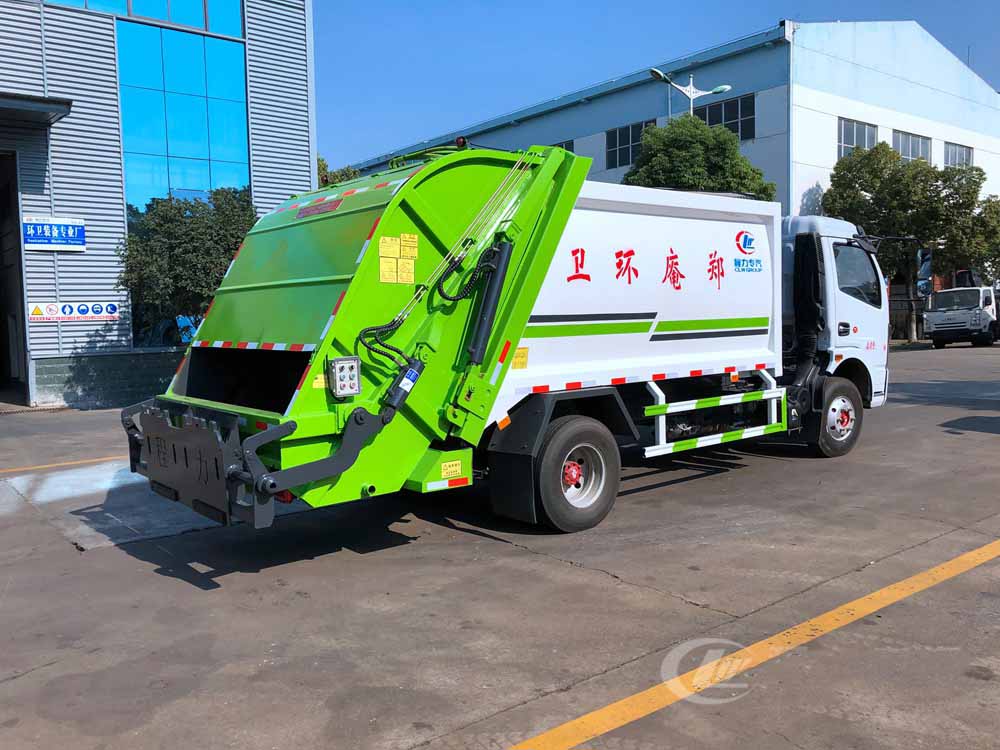 國六8立方東風D7 壓縮垃圾車 國六8立方東風D7 壓縮垃圾車
