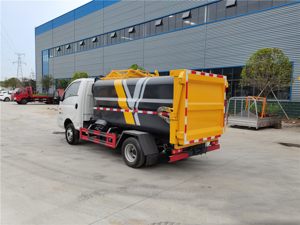 國六4.5方 藍牌凱馬瑞航 側裝壓縮垃圾車 國六4.5方 藍牌凱馬瑞航 側裝壓縮垃圾車