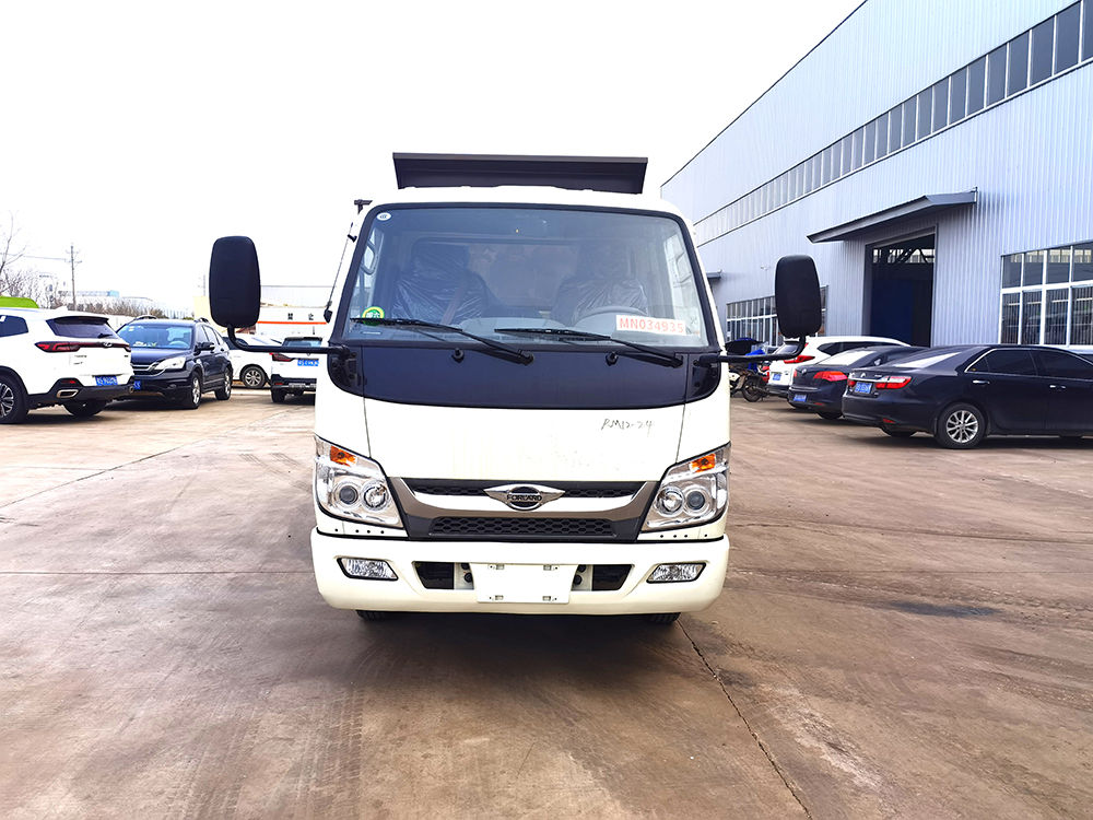 福田5方側(cè)裝掛桶垃圾車 福田5方側(cè)裝掛桶垃圾車