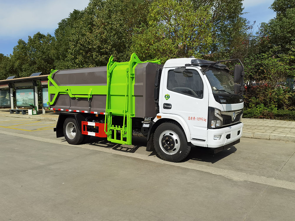 東風大多利卡8方掛桶垃圾車 東風大多利卡8方掛桶垃圾車
