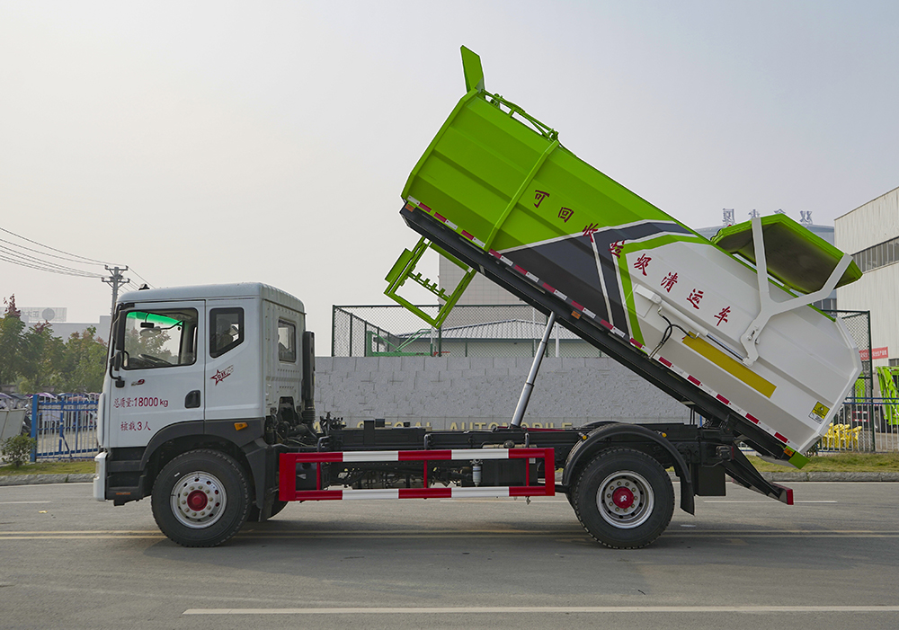 東風D9掛桶垃圾車 東風D9掛桶垃圾車