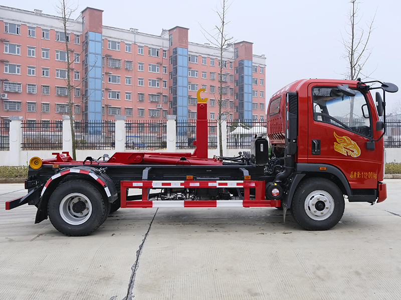 重汽豪曼勾臂垃圾車 重汽豪曼勾臂垃圾車