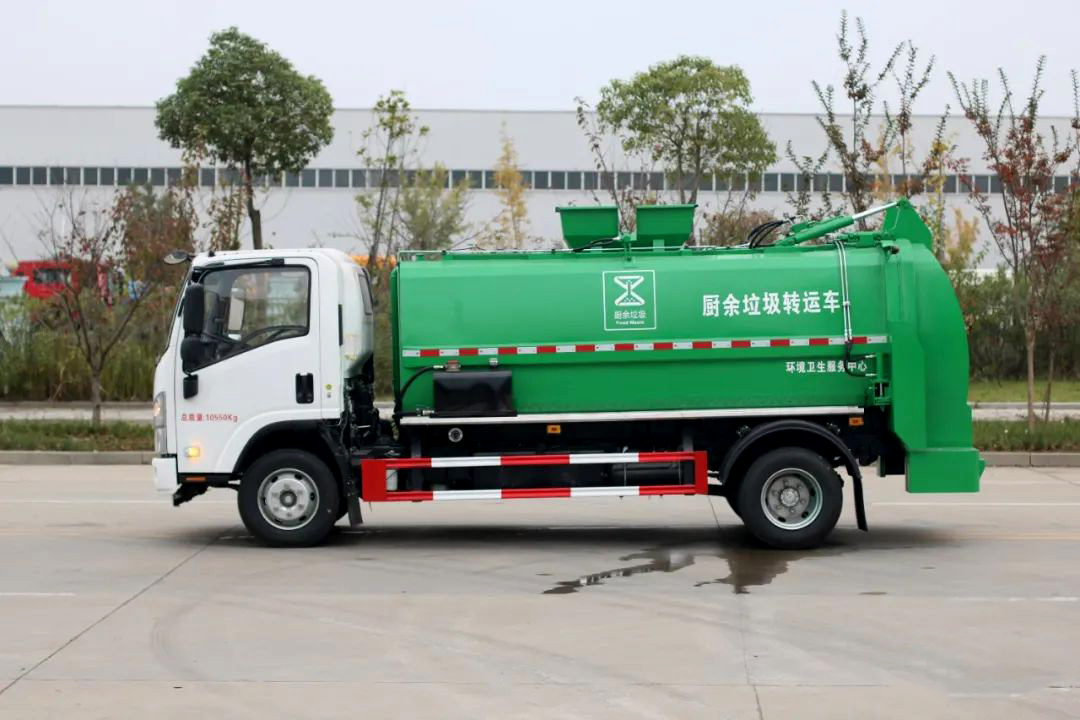 慶鈴五十鈴6方餐廚垃圾車 慶鈴五十鈴6方餐廚垃圾車