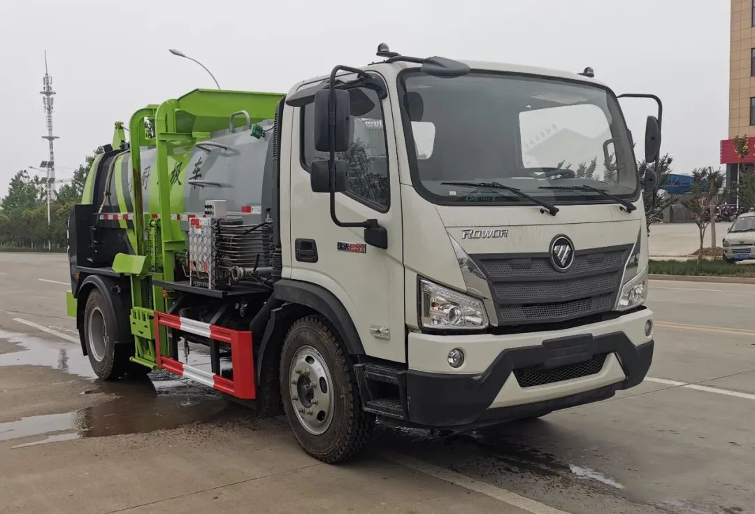 福田瑞沃國(guó)六餐廚垃圾車 福田瑞沃國(guó)六餐廚垃圾車
