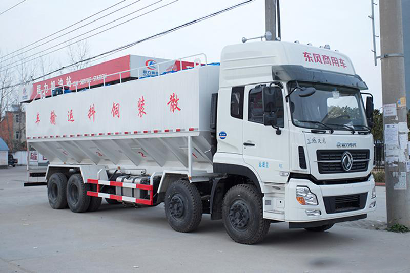 東風天龍前四后八20噸飼料運輸車 東風天龍前四后八20噸飼料運輸車