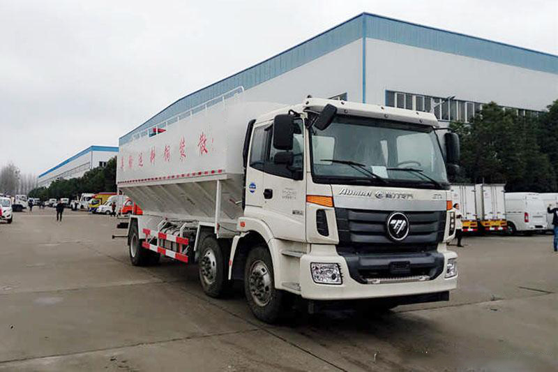 福田小三軸散裝飼料運輸車 福田小三軸散裝飼料運輸車