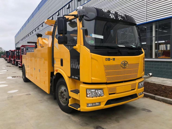 國六解放J6拖吊聯體黃牌清障車 國六解放J6拖吊聯體黃牌清障車
