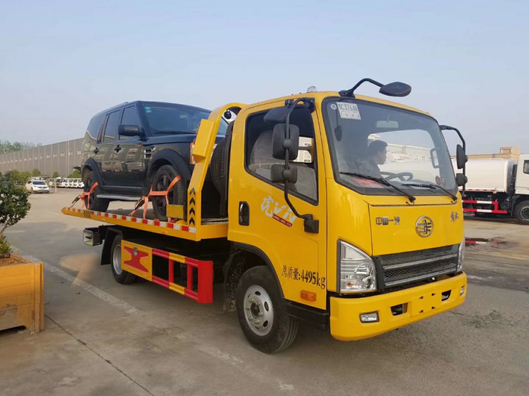 解放國六藍牌清障車 解放國六藍牌清障車