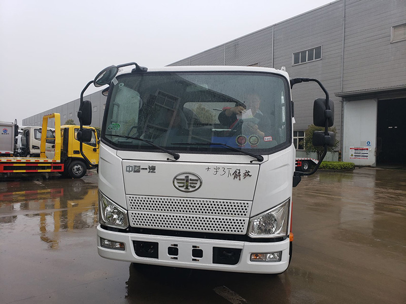 北京牌的國六藍(lán)牌解放清障車 北京牌的國六藍(lán)牌解放清障車