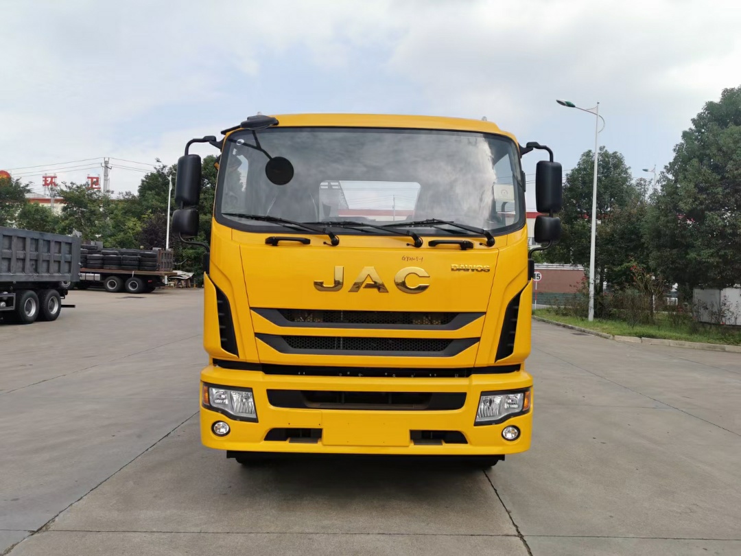 江淮國六高端一拖二大黃牌清障車 江淮國六高端一拖二大黃牌清障車