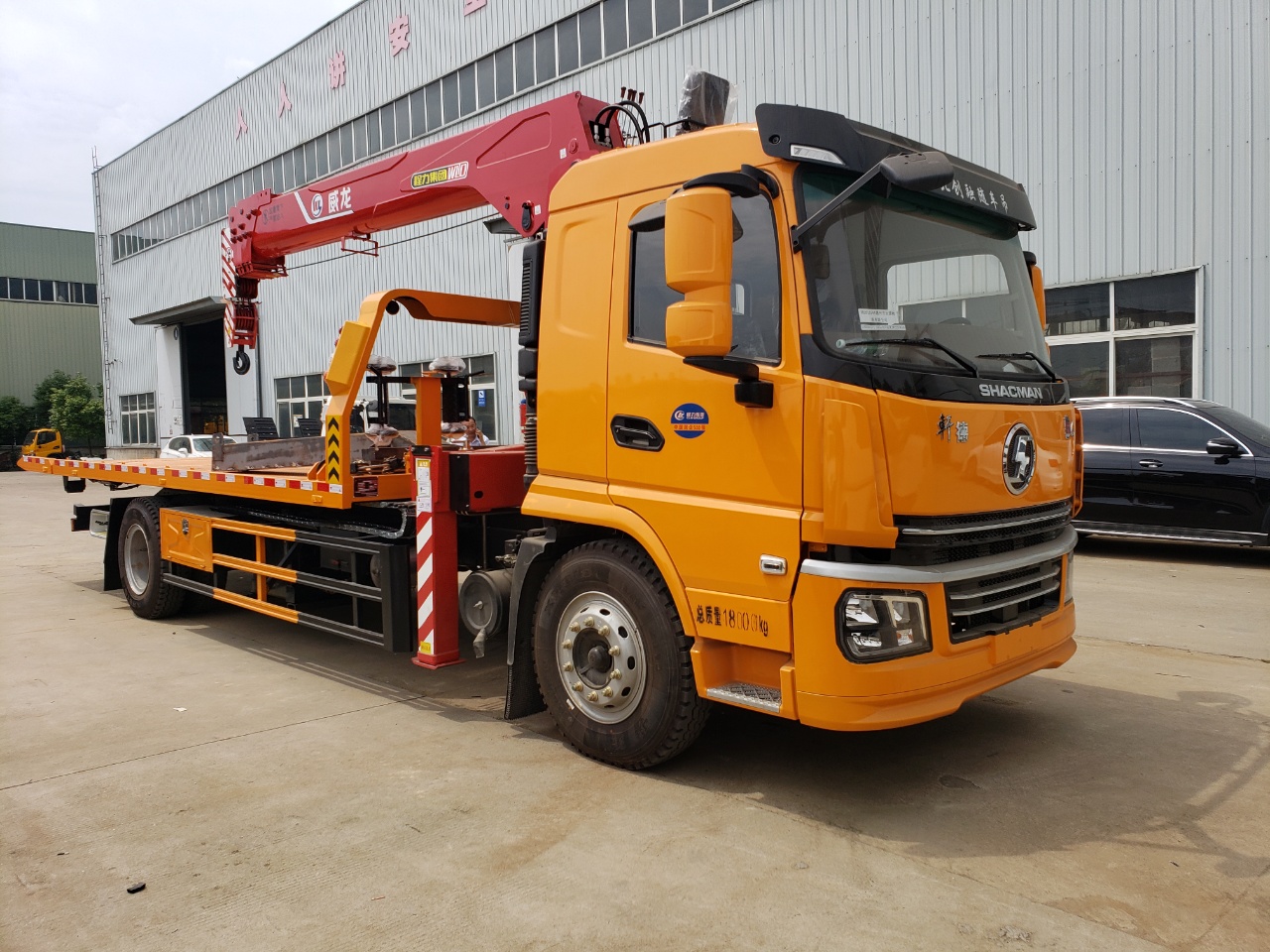 陜汽軒德帶吊清障車 陜汽軒德帶吊清障車